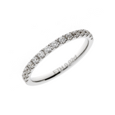 Linden Halb-Memoire Ring aus Gold mit 15 Gefassten Diamanten - ETH 002